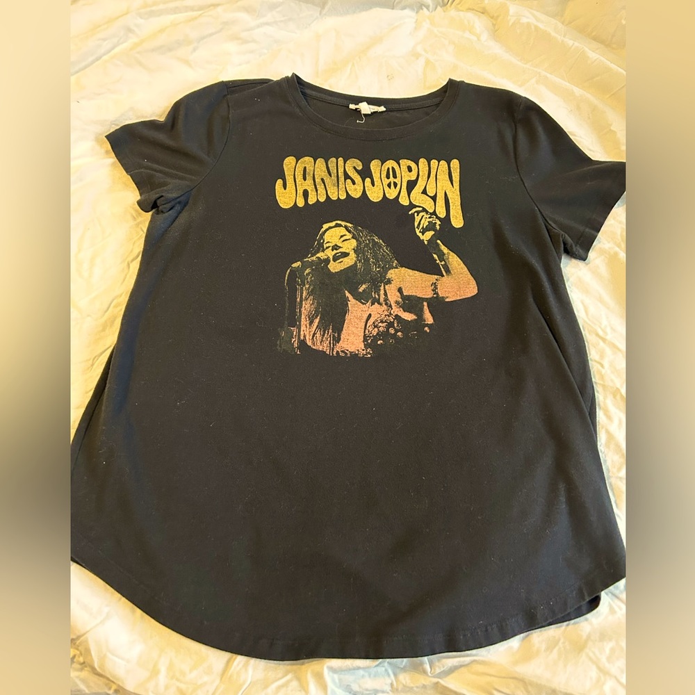 Janis Joplin TShirt, large, Maurices